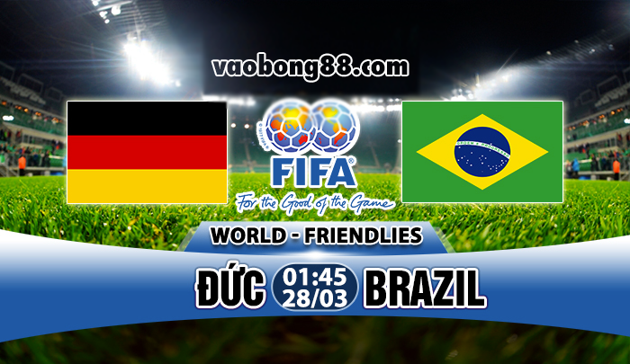 Soi kèo Đức vs Brazil lúc 1h45 ngày 28/03 giao hữu quốc tế 2018