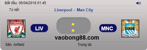Tỷ lệ cược, soi kèo Liverpool vs Man City