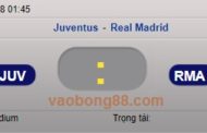 Tỷ lệ cược Juventus vs Real Madrid 1h45 - 04/04 tứ kết lượt đi C1