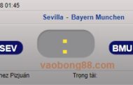 Tỷ lệ cược Sevilla vs Bayern Munchen 1h45 - 04/04 tứ kết lượt đi C1