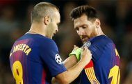 Messi thừa nhận cảm thấy hối tiếc khi Iniesta ra đi