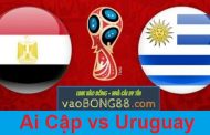 Tỷ lệ cá cược Ai cập vs Uruguay (15-06) - Nhận định World Cup 2018