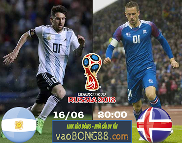 Nhận định Argentina vs Iceland (16-06)