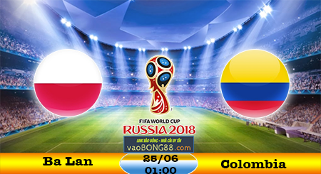 Nhận định Ba Lan vs Colombia (25-06)