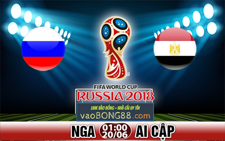 Nhận định Nga vs Ai Cập (20-06)