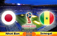 Tỷ lệ cá cược Nhật Bản vs Senegal (24-06) Nhận định World Cup 2018
