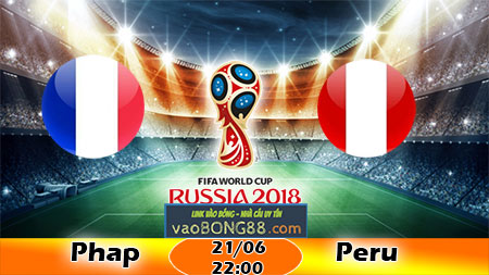 Nhận định Pháp vs Peru (21-06)