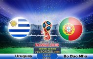 Soi kèo Uruguay vs Bồ Đào Nha (1h ngày 01-07-2018)