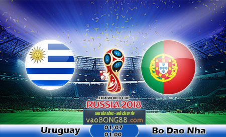 Soi keo Uruguay vs Bo Dao Nha (1h ngay 01-07-2018)