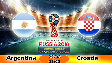 Soi kèo Argentina vs Croatia (1h ngày 22-06-2018)