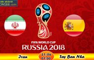 Soi kèo Iran vs Tây Ban Nha (1h ngày 21-06-2018)