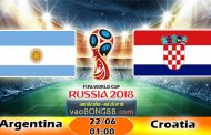 Trực tiếp bóng đá Argentina vs Croatia (01:00 – 22-06)