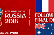 Trực tiếp bóng đá Pháp vs Úc (17:00 - 16-06)