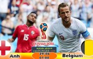 Soi kèo Anh vs Bỉ (1h ngày 29-06-2018)