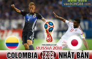 Soi kèo Colombia vs Nhật Bản (19h ngày 19-06-2018)