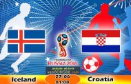 Tỷ lệ cá cược Iceland vs Croatia (27-06) Nhận định World Cup