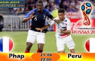 Soi kèo Pháp vs Peru (22h ngày 21-06-2018)