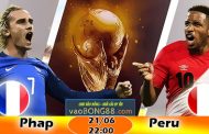 Tỷ lệ cá cược Pháp vs Peru (21-06) Nhận định World Cup 2018