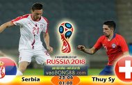 Kèo hiệp 1 – Kèo tài xỉu Serbia vs Thụy Sỹ (23-06)
