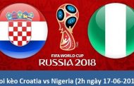 Soi kèo Croatia vs Nigeria (2h ngày 17-06-2018)