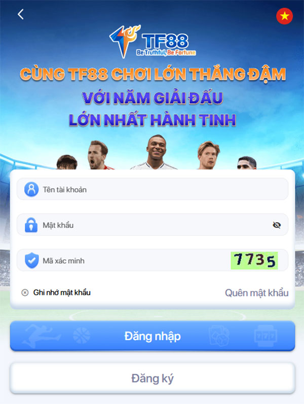 Thông tin đăng ký chơi cá độ bóng đá tại Tf88